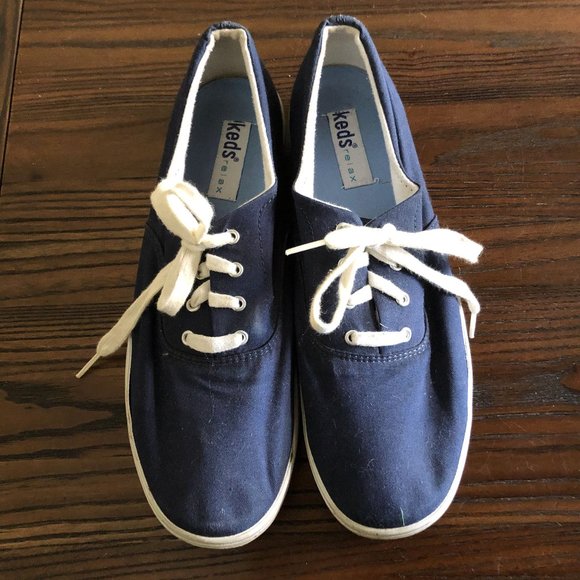Keds Navy Blue Relaxed Fit Lace-up Sneaker 9.5 - Picture 1 of 11